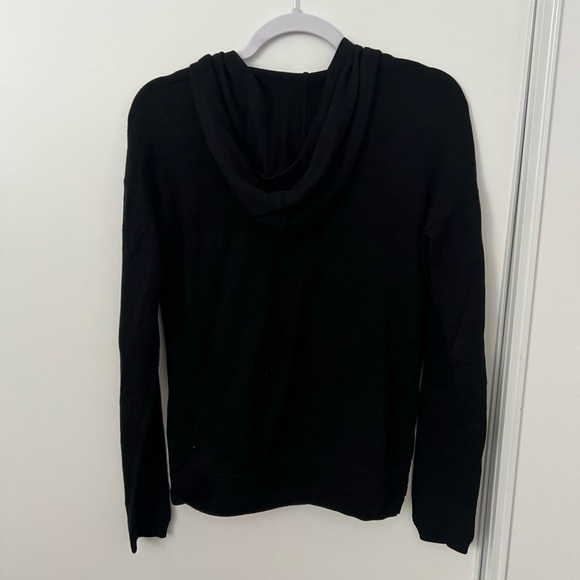 Lululemon Black Knit Zip Up Sweater - Picture 5 of 6